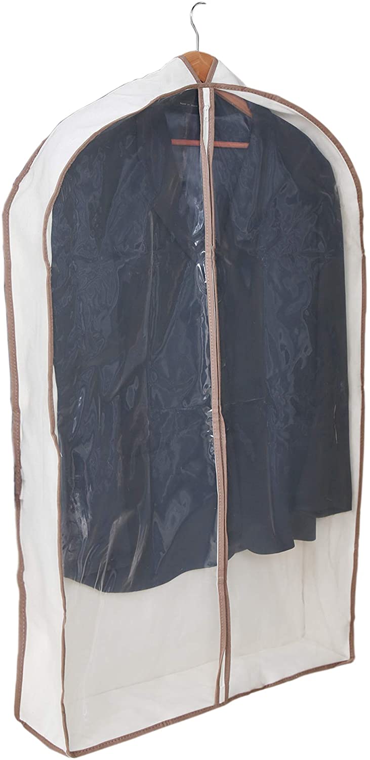 Sleeping Lamb Breathable Gusseted Garment Bag 54 Dress Suit Cover with 2 Large