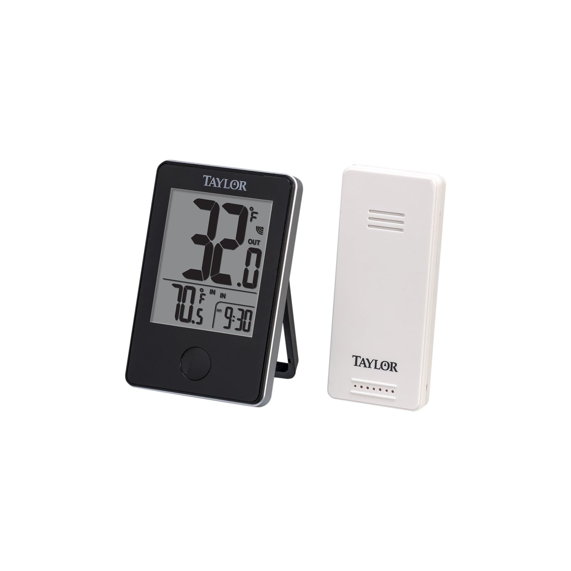 Large 240mm Outdoor Thermometer for Garden - Can be Used as a Greenhouse  Thermometer or Home Office Room Indoor Outside Complete with Colour Coded
