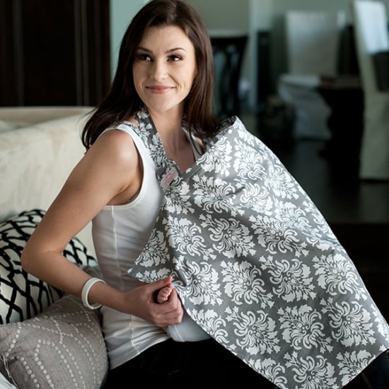 Cotton Nursing Cover for Breastfeeding - Multipurpose Breathable Mother  Breastfeeding Cover (Grey Arrows)