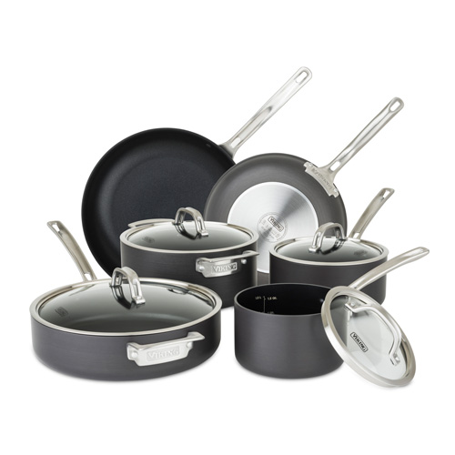 NutriChef Nonstick Tri Ply Copper Kitchen Cookware Pots and Pans Set, 8  Pieces, 1 Piece - Pick 'n Save