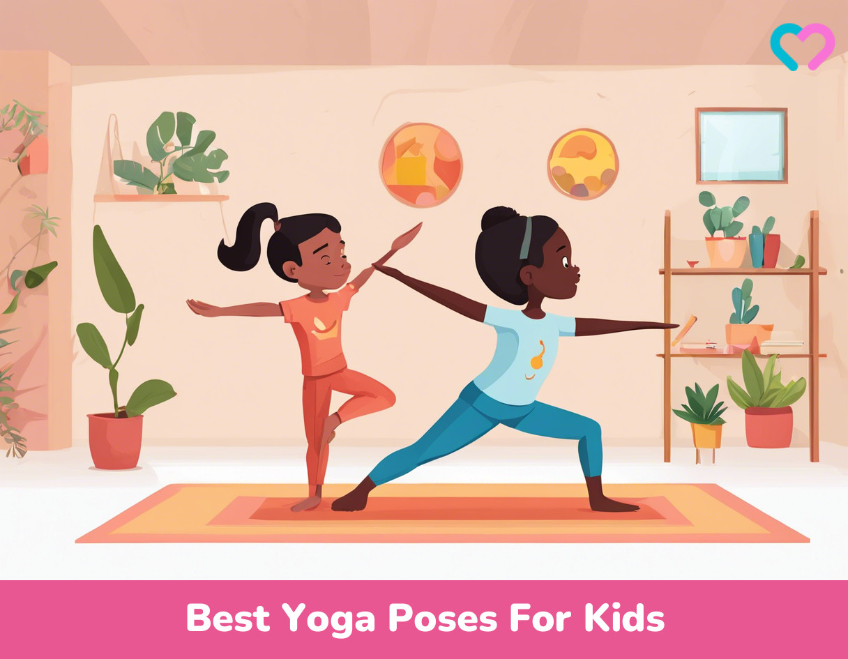 Calming Yoga Poses For Kids - Pink Oatmeal